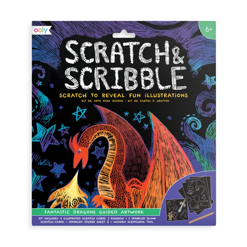 Scratch&Scribble Fantastic Dra