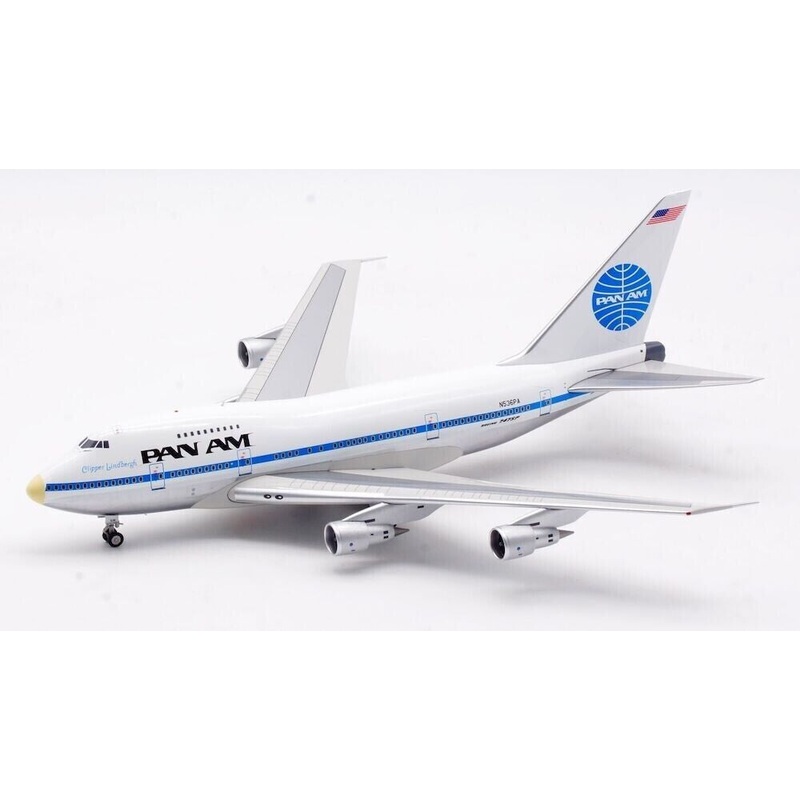 IF74SPPA1222P | InFlight200 1:200 | Boeing 747SP-21 Pan Am N536PA (polished, with stand)