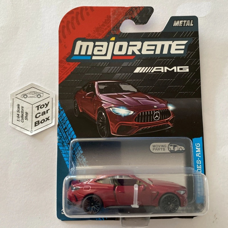 MAJORETTE – Mercedes-AMG CLE53 (Maroon – 1:64* Premium Car – Blister) E38