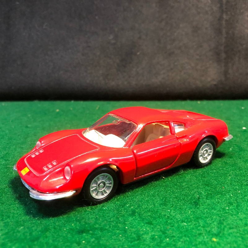 Ferrari 206 or 246 Dino GT Red by Maisto 1:36 Motorized (25001)(No box)