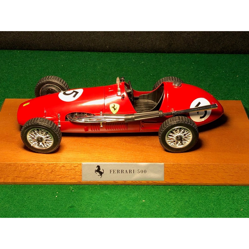 Ferrari 500 F2 World Champion N 5 Wood Base by Polistil 1:16 (TG19)
