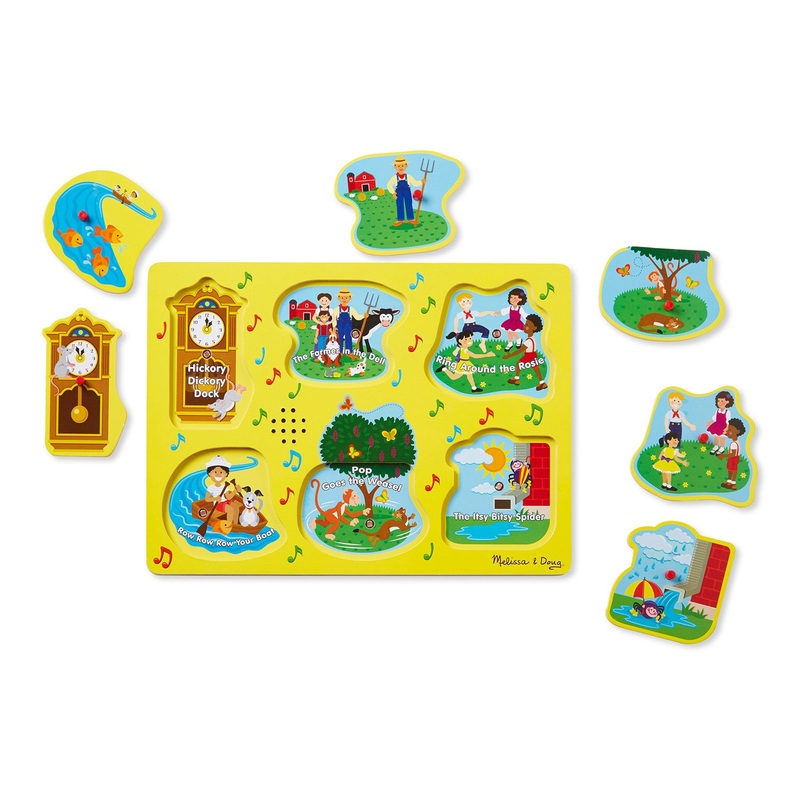 Sing-Along Nursery Rhymes Sound Puzzle – Yellow 735