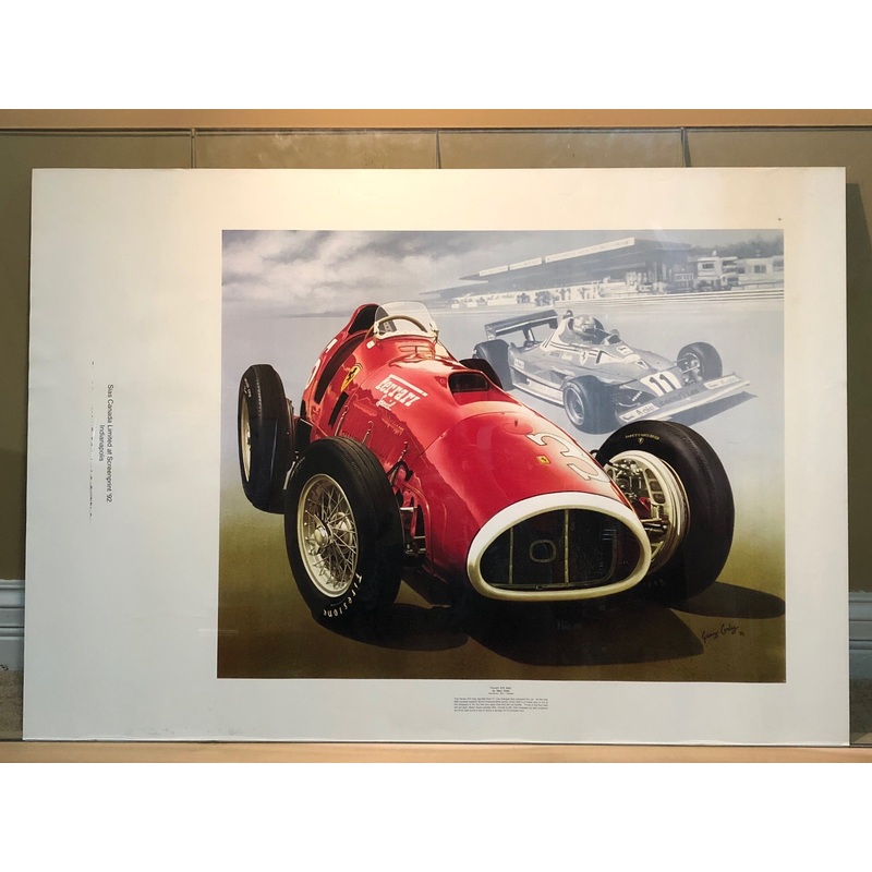 Ferrari 375 “Indy” by Gary Cody Poster