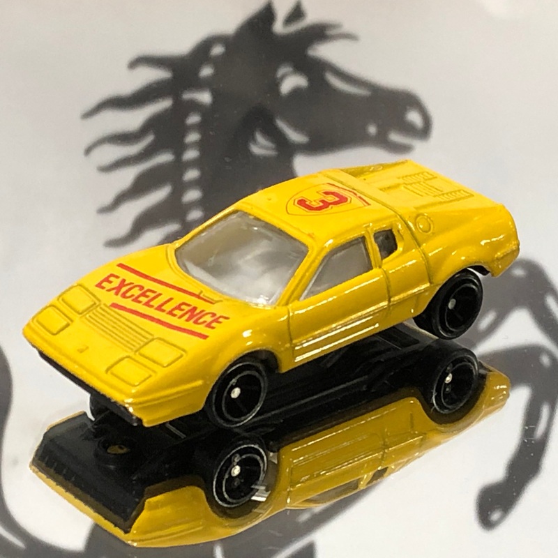 Ferrari 512 BB Yellow N 3 by Welly 1:67 (8369)(No box)