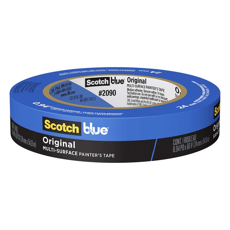 ScotchBlue Original Multi-Surface Painter’s Tape 2090 0.94″W