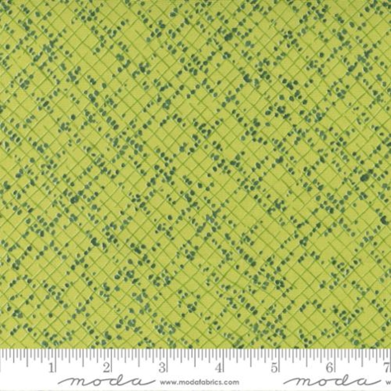 Wild Blossoms Collection Blotted Graph Paper Cotton Fabric 48737 Sunlit