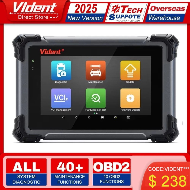 Vident iSmart800Pro Car Scanner All System Diagnosis 40 Reset Function OBDII Full Function Key Fob Programming Scanner Tool iSmart800Pro Mexico
