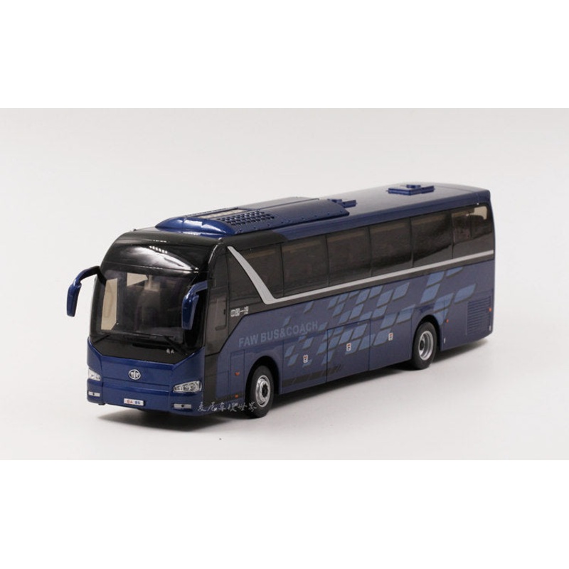 1:36 FAW jiefang CA6120RD21 travel bus model