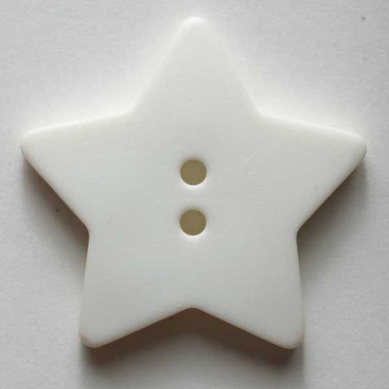 5 Point Star Sew Through Button