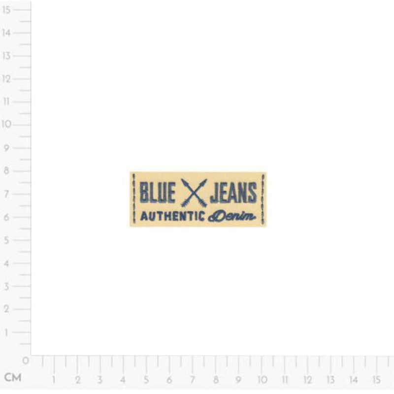 Blue Jeans Applique M16464 Tan