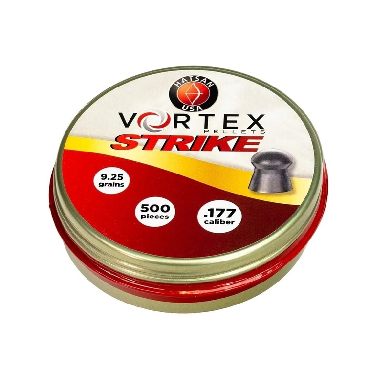 Vortex Strike Domed .177 Caliber Pellets 9.25 Grain 500 Count HA90640