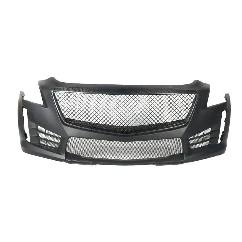 Wholesale Auto Parts Carbon Fiber Bodykit Front Bumper for Cadillac CTS 2013-2019 Unpainted