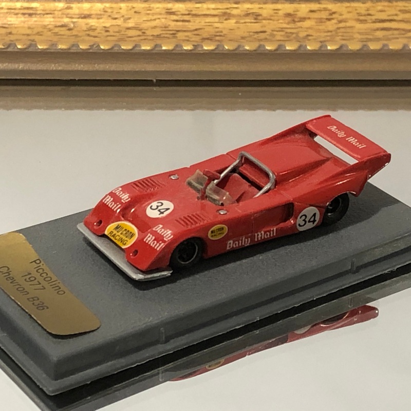 Chevron B36 N 34 1977 by Bellini Piccolino 1:76 (/F)(No box)