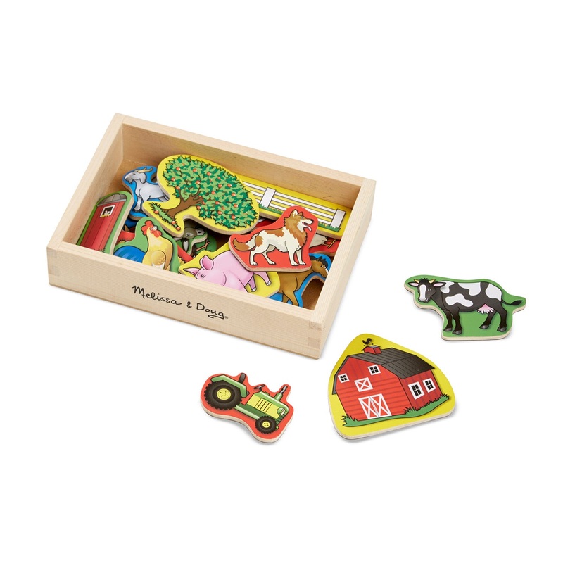 Wooden Farm Magnets 9279