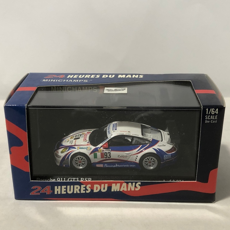 Porsche 911 GT3 RSR 2007 Le Mans N 93 by Minichamps 1:64 (640076793)(Ltd Ed)