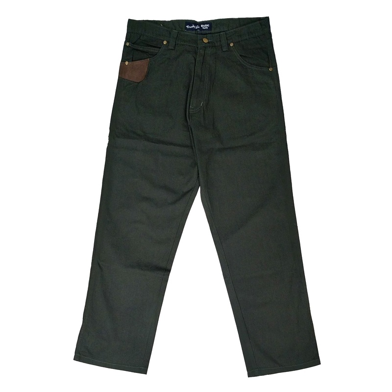 6-Pocket Ripstop Work Pants RPSP Black 33×32