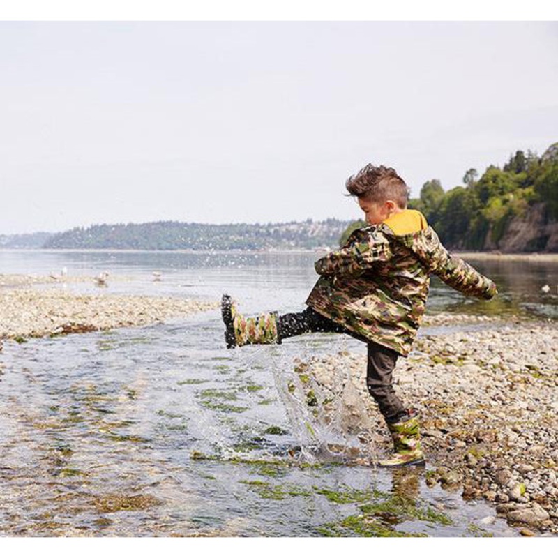 Children’s Camo Rain Boots 585 Toddler’s 5