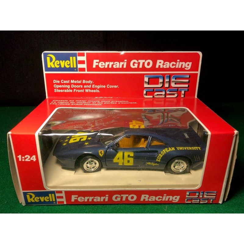 Ferrari 288 GTO European University Dark Blue by Revell 1:24