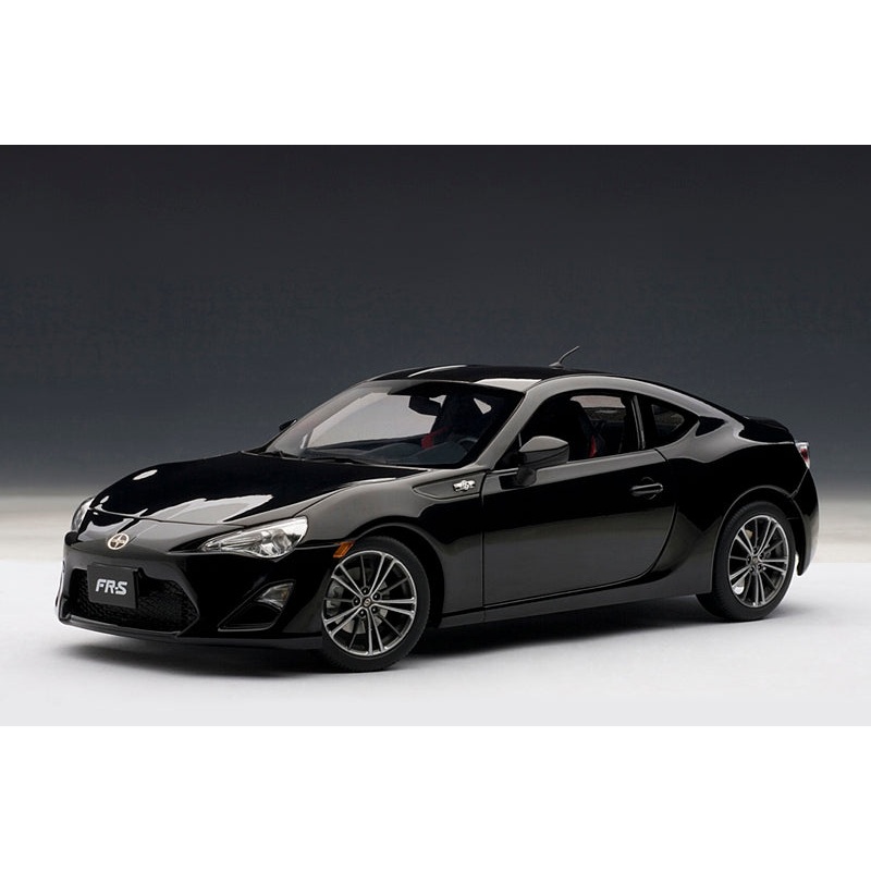1:18 AUTOart Toyota Scion FR-S NORTH AMERICAN VERSION/LHD Metallic car model Black