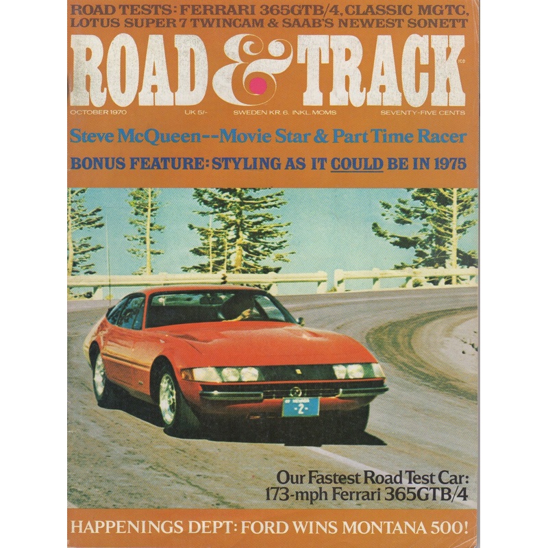 Road & Track Magazine 1970/10