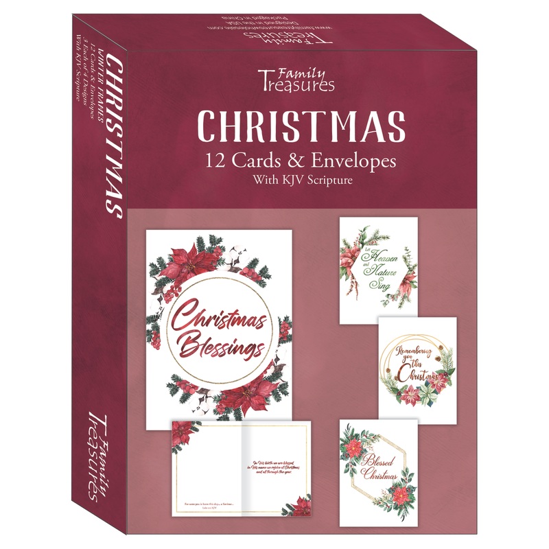Winter Frames Christmas Boxed Cards FT22792