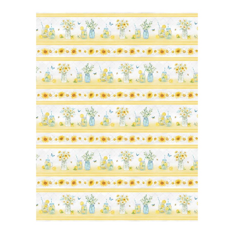 Zest for Life Collection Repeating Stripes Cotton Fabric 19152-594 Multi Colors