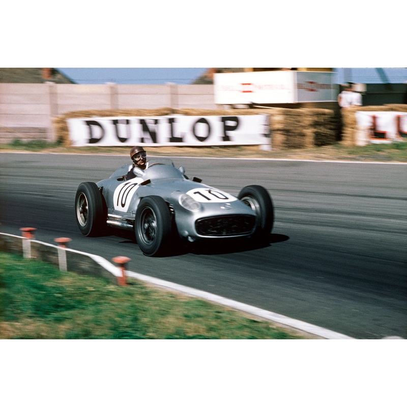 Mercedes-Benz W196 Monoposto – 1955 British Grand Prix – Fangio – Race Weathered