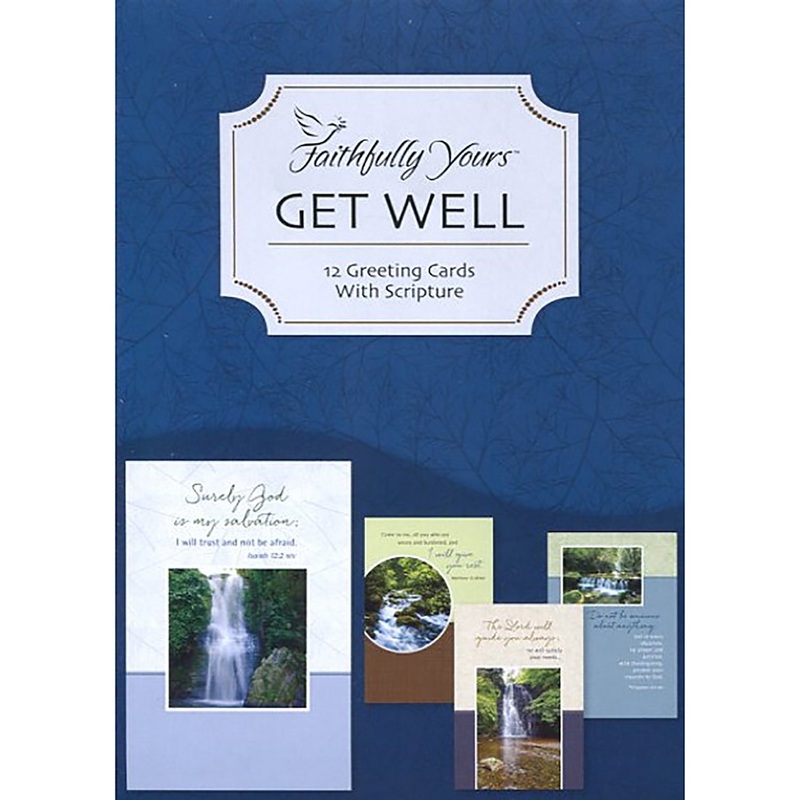 Waterscapes Boxed Get Well Cards DG84686