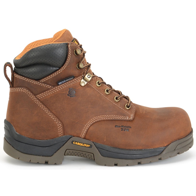 Men’s 6 inch Bruno Waterproof Broad Toe Work Boot CA5020 8.5 D