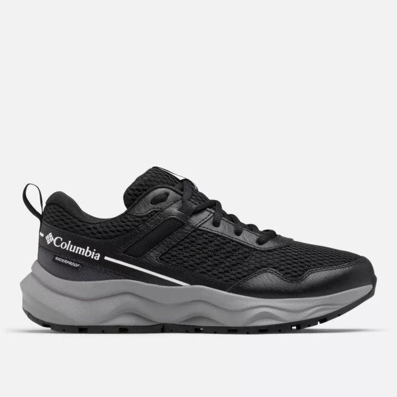 Women’s Plateau Waterproof Shoe 198710 Black, White 7 Wide