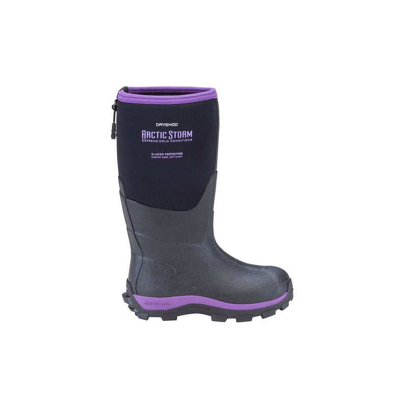 Youth Arctic Storm Purple Winter Boots ARS-KD-PP Children’s 3