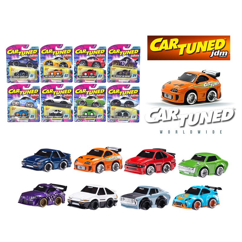 *Limit 2* CarTuned 1:64 Series 1 JDM Tuners Assortment – *Set Of 8*