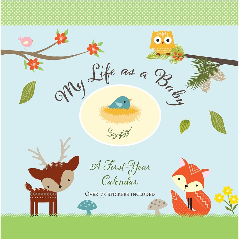 Woodland Friends First Year Calendar- My Life as a Baby 321237