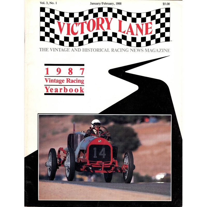 Victory Lane Magazine – Vintage and Historic Racing 1988-01