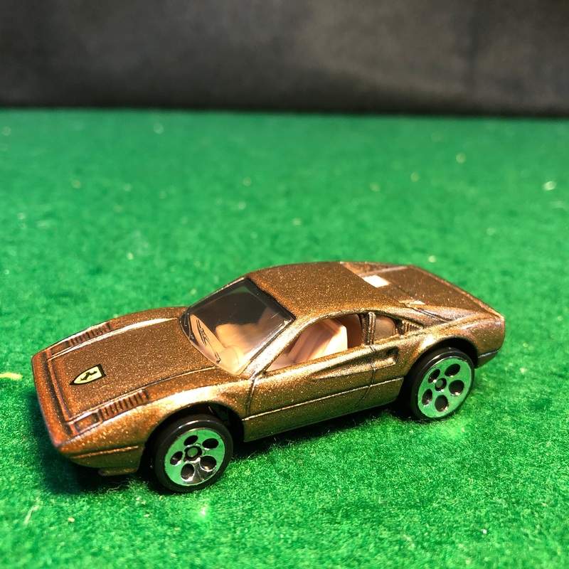 Ferrari 308 GTB Metalflake Brown by HotWheels 1:64 (5Dot)(19985)(No box)