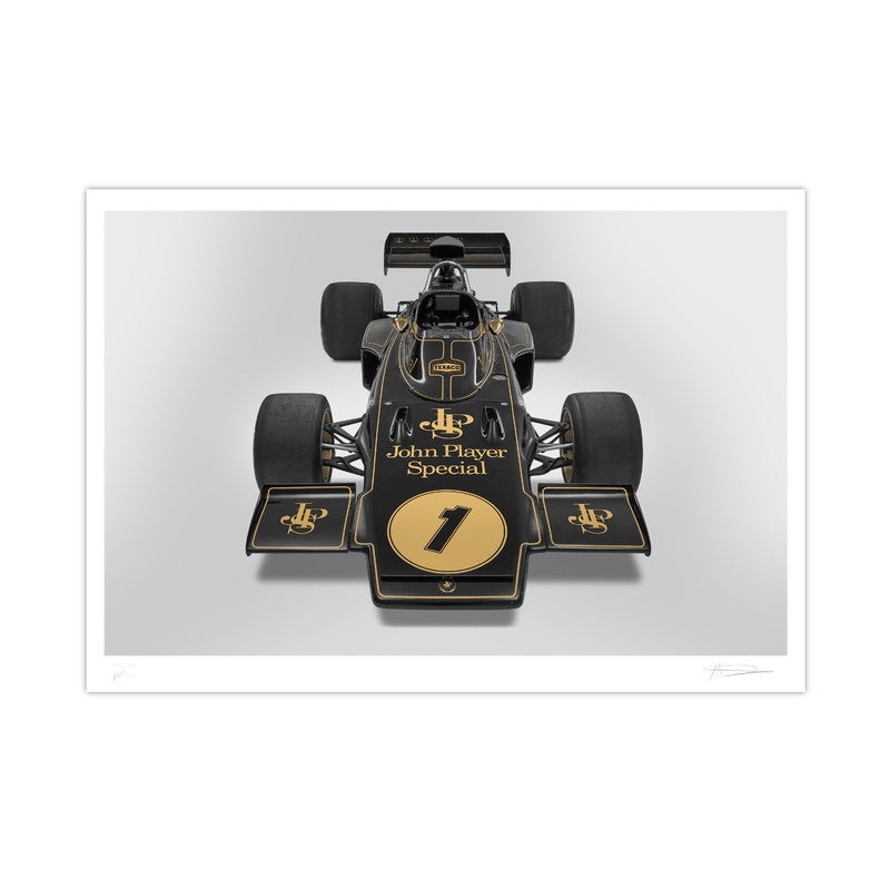 Lotus 72D – Alan Thornton – Art Screen Print