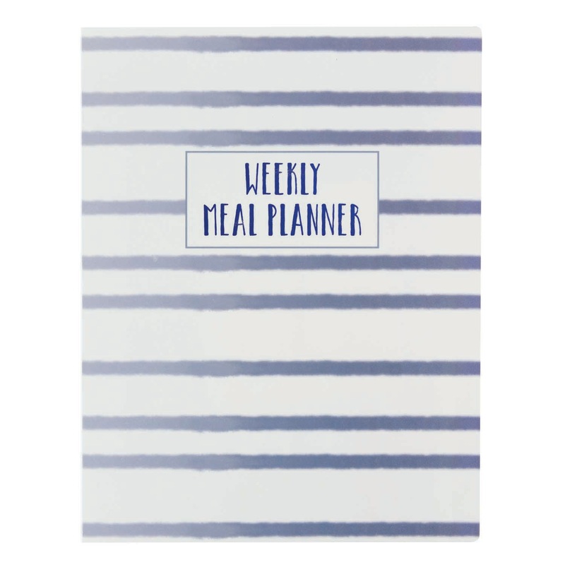 52 Week Meal Planner Notebook True Blue QMPN-24018
