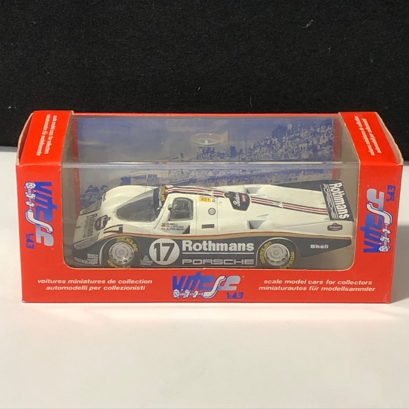 Porsche 962 Le Mans 1987 Winner Rothmans N 17 by Vitesse 1:43 (324)