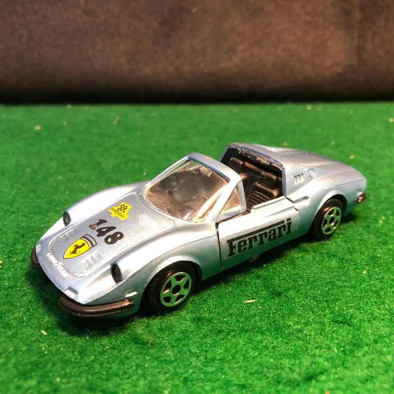 Ferrari 246 GTS Dino Blue N 148 by Norev 1:43 (800)(No box)