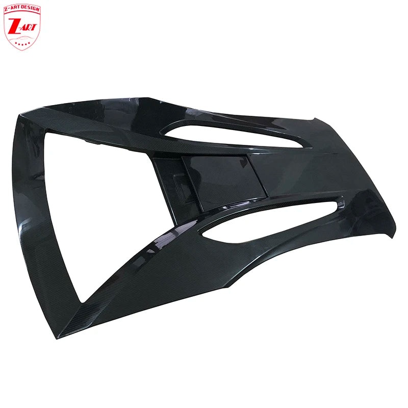 Z-ART 540 Dry Carbon Fiber Engine Cover for Mclaren 540 Carbon Fiber Engine Bonnet for Mclaren 570 Carbon Engine Hood for 570S DRY FORGED CF
