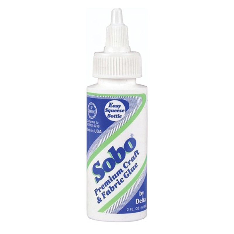 Sobo Craft and Fabric Glue DEL-010 2 oz