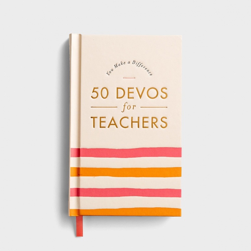 You Make a Difference: 50 Devos for Teachers J7101