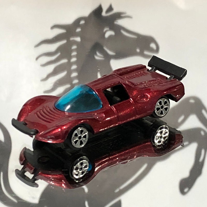 Ferrari 206 Dino Competizione Metaflake Red by W Tintoys 1:64 (206)(No box)