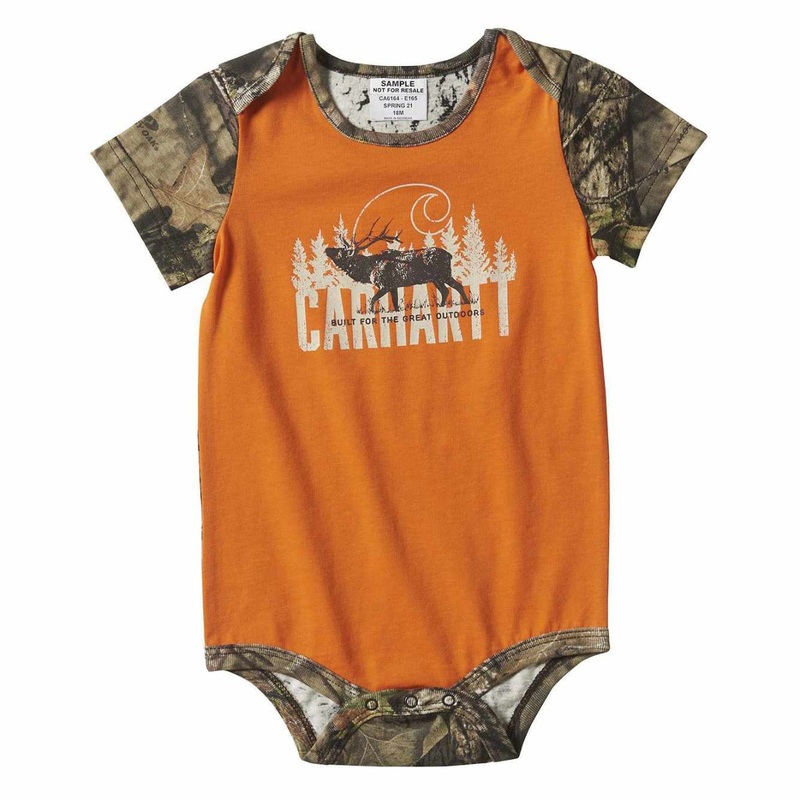 Baby Boy Camo Elk Bodyshirt CA6164 3MO