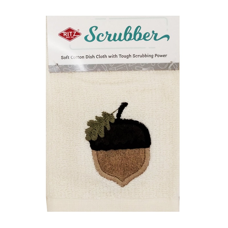 2-Pack Acorn Scrubber Dish Cloths 28003