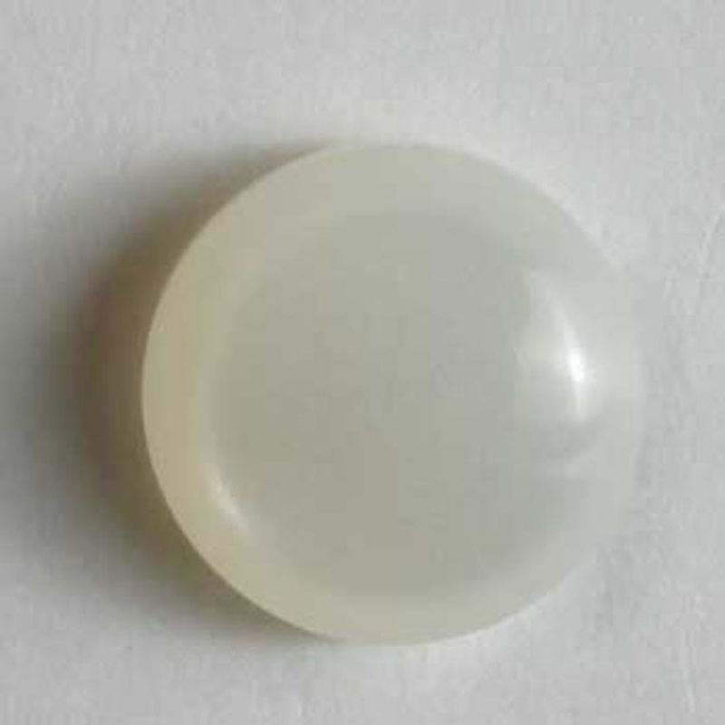 5 Pack Shank Buttons Solid Color White