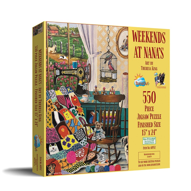 Weekends at Nana’s 550 PC Puzzle 60952