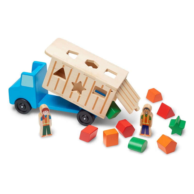 Wooden Dump Truck Toy 9397