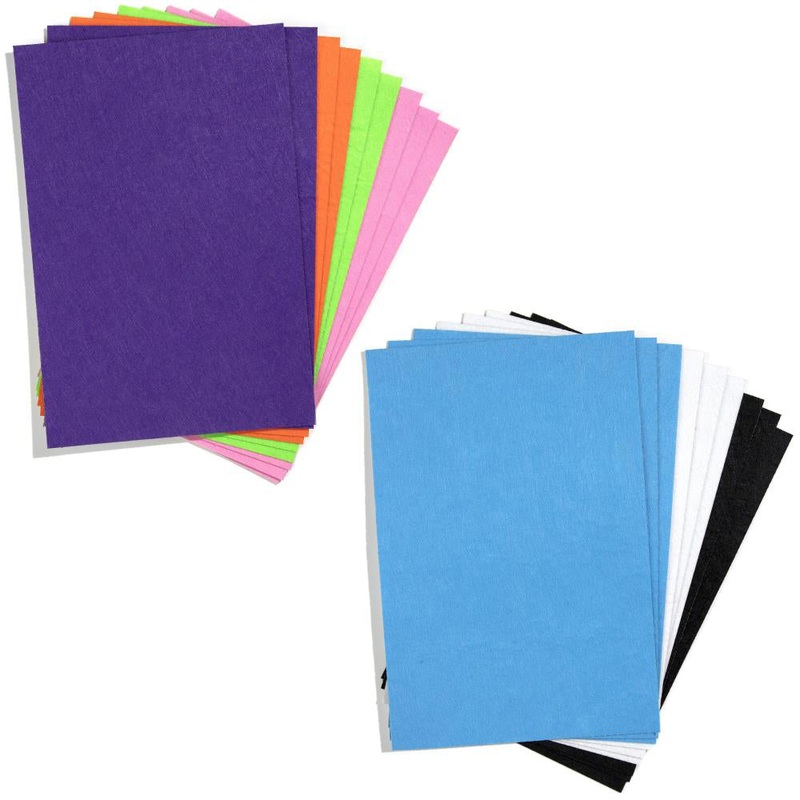 Adhesive Back Stiff Felts 18-count ADSTFLT Brights