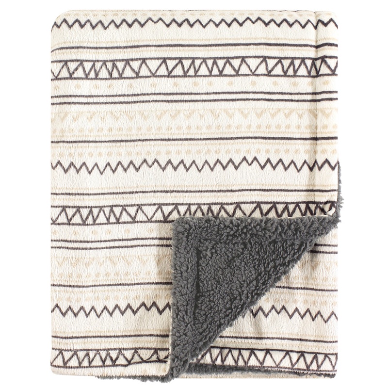 Aztec Plush Baby Blanket 52211